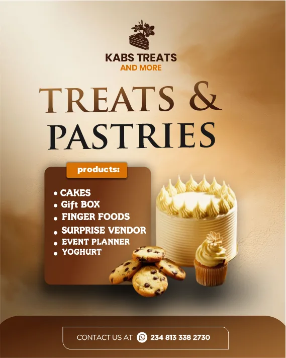 Kabs Treats and More brand design artwork